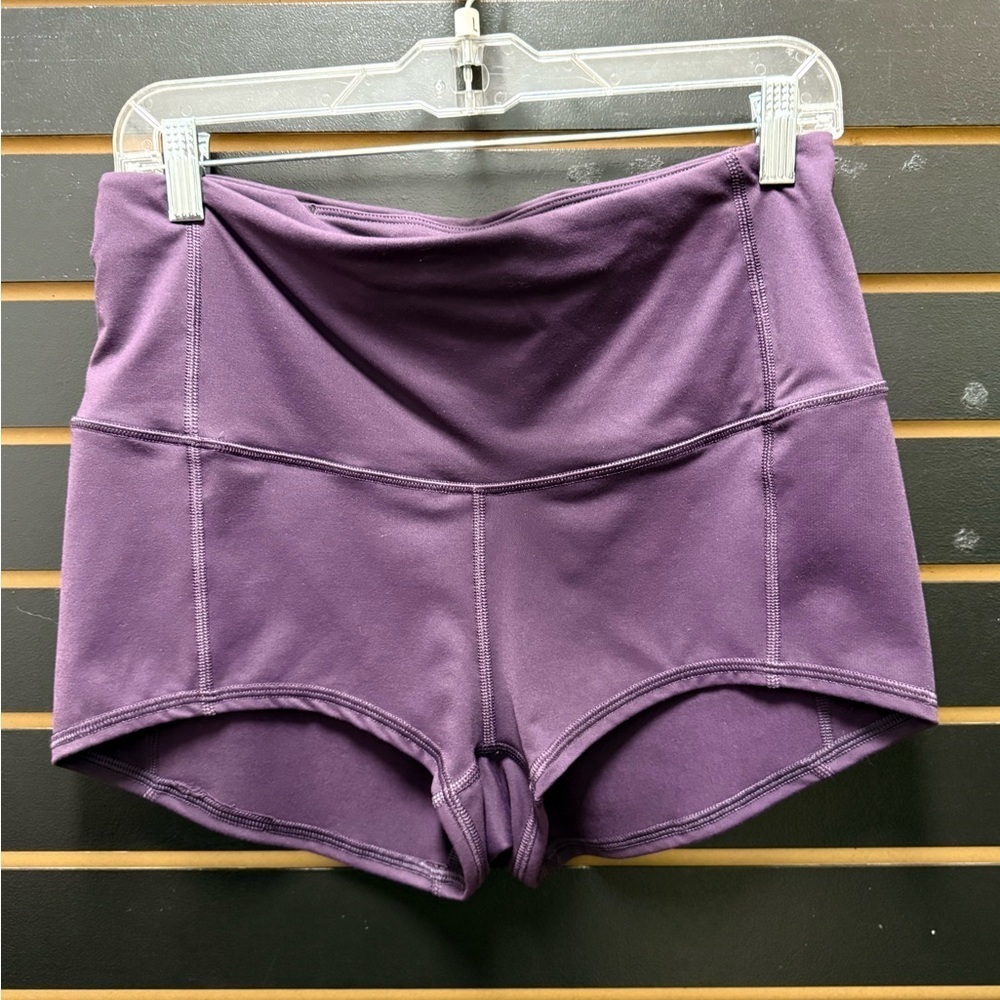 Women's Purple Athletic Shorts